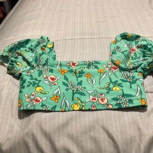 NWT Cat & Jack girls Swimsuit Top. Size 5 T
